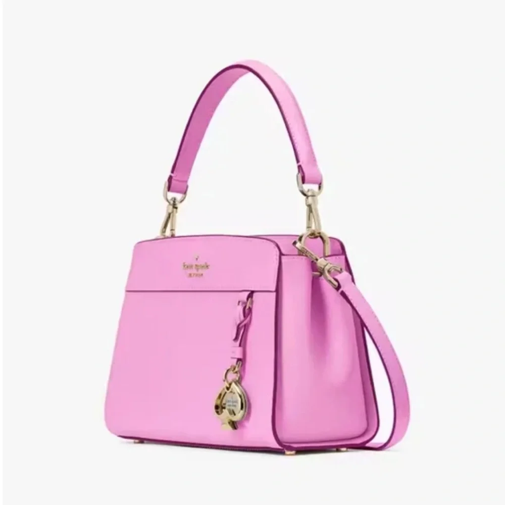 ♠️kate spade Madison Small Top Handle Satchel, Surf Pink NWT - Picture 3 of 6